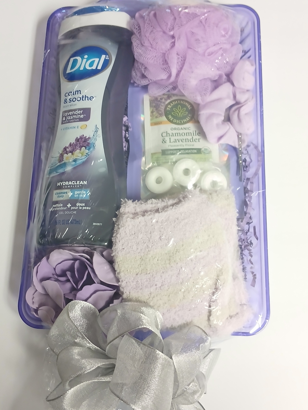 Dial Calm & Soothe Lavender & Jasmine Body Wash Gift Set - Lavender
